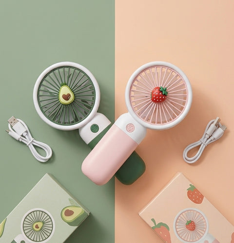 USB RECHARGEABLE | HANDHELD | MINI PORTABLE FAN